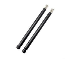 Kivivaka Lot de 2 pieds de table de camping réglables pour cadre IGT, supports télescopiques en acier inoxydable 304 de 40 à 83 cm, pieds extensibles antirouille pour tables pliantes d'extérieur