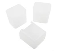 Kivivaka Lot de 3 boîtes de rangement pour porte d'armoire de cuisine sans | Design transparent, voir le contenu instantanément, pas besoin de creuser, garde la cuisine bien rangée, économe en espace