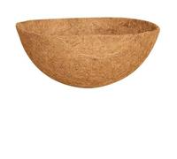 Kivivaka Lot de 3 doublures de panier à suspendre en fibre de coco naturelle respectueuse de l'environnement pour le jardinage, 20,3 à 40,6 cm, tailles assorties