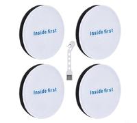 Kivivaka Lot de 4 filtres et brosse E0202 pour aspirateurs Eureka NEU180 NEU181 NEU182A NEU188A en mousse lavable