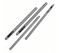 Kivivaka Lot de 4 poinçons creux en acier 45# pour joints en caoutchouc, vinyle, plastique, 2,5 à 4 mm