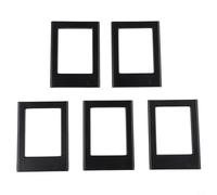 Kivivaka Lot de 5 cadres photo magnétiques pour film Fujifilm, 7,6 cm en ABS pour écran de réfrigérateur, compatibles avec 11/9/8, noir