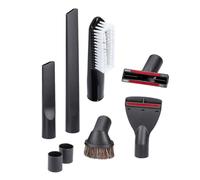 Kivivaka Lot de 6 accessoires d'aspirateur de 35 mm avec suceur plat long, brosse à matelas, buse d'ameublement