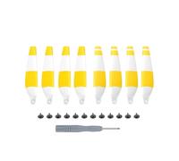 Kivivaka Lot de 8 hélices de rechange colorées pour DJI Mini 4/3 Pro, faible bruit, matériau PC C