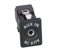 Kivivaka Module de prise audio auxiliaire pour Golf 5M0035724 16D035724 Câble d'interface autoradio Noir