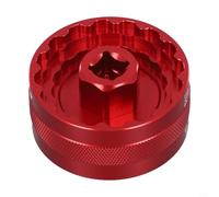 Kivivaka Outil de pédalier léger pour BBR-60 FSA-386 DUB16T BB-9100 44 mm avec ajustement précis (rouge)