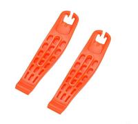 Kivivaka Pedro's Paire de démonte-pneus de vélo en nylon haute ténacité avec crochets en métal pour changement de pneu Orange