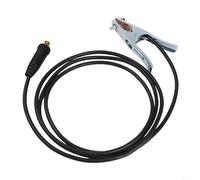 Kivivaka Pince de mise à la terre 300 A pour soudage MIG TIG, poignée résistante à la chaleur non conductrice pour une performance fiable (300 cm)