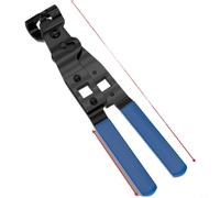 Kivivaka Pince de serrage robuste pour coffre de CV avec poignée ergonomique, ouverture maximale de 18 mm pour l'entretien extérieur de la conduite de carburant de voiture