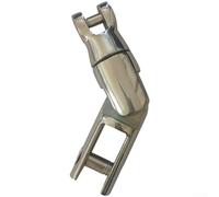Kivivaka Pivot d'ancrage robuste en acier inoxydable 316 pour chaîne de 1,27 cm, pour connecteur d'amarrage de bateau de qualité marine pour éviter la torsion et réduire le stress (C)