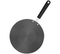 Kivivaka Plaque dissipatrice de chaleur pour cuisinière à gaz, diffuseur en alliage d'aluminium aérospatial pour une répartition uniforme de la chaleur, gadget de cuisine à décongélation rapide, noir