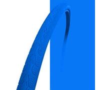 Kivivaka Pneu de vélo solide 700 x 23C, pneu de route en polyuréthane pour vélo urbain à pignon fixe, roue à vide sans chambre à air, 410 g (bleu)