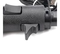 Kivivaka Pommeau de levier de vitesse haut et bas avec 3 boutons pour Logitech G27 G29, Thrustmaster TH8A TH8S, ABS Racing Shifter pour noir