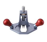 Kivivaka Rabot de défonceuse portable avec réglage rapide de la profondeur et butée de profondeur pour rainures et mortaises, noir/gris a