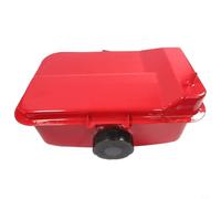 Kivivaka Réservoir de carburant rouge pour moteurs diesel 170F 173F 178F 186F 188F 192F Refroidissement par air Stockage sécurisé Installation simple (178)
