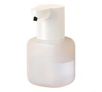 Kivivaka Smart Sensor Distributeur de savon 500 ml, gel moussant sans contact avec réservoir visible, résistant IPX5, installation facile sans perçage pour salle de bain et cuisine, blanc