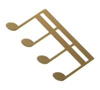 Kivivaka Support de partition de musique pour violoncelle, guitare et piano, support de page en métal pour livres et magazines, argent, or, or noir