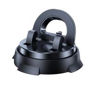 Kivivaka Support de téléphone pour tableau de bord et console centrale rotatif à 360° avec prise en main adaptative et ventouse en gel triple couche lavable