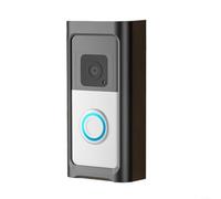 Kivivaka Support mural pour sonnette vidéo sans perçage pour sonnette Ring Battery Doorbell 2024, support solide noir