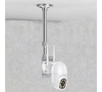 Kivivaka Support vertical en aluminium pour caméra dôme PTZ Installation flexible avec longueur réglable pour un positionnement optimal (40-80 cm)