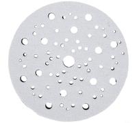 Kivivaka Tampon d'interface en éponge souple de 150 mm avec 70 trous pour ponceuse orbitale et disque de support en boucle