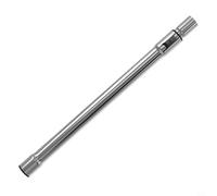Kivivaka Tube télescopique pour aspirateur, convient pour buse de 32 mm de diamètre intérieur, construction en matériau chromé