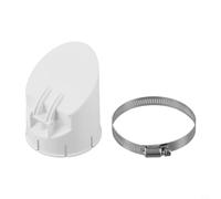 Kivivaka Tuyau de drainage en PVC haute capacité 50 75 110 160 mm avec fermeture automatique pour éliminer les problèmes de refoulement (75)