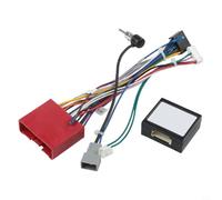Kivivaka Voiture pour Android Navigation Host Power Line Tail Line pour Mazda, ABS 12 V Canbus Protocole Box pour Mazda 3 2006+ 5 6 pour faisceau radio cx-7