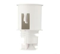 Kivivaka WD12X10244 Bras de pulvérisation de base pour lave-vaisselle GE - Composant du panier inférieur résout les problèmes de vidange Facile à installer Blanc