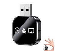 Kivont 3 in 1 Adapter, Kivont 3 in 1 Car Adapter, Fast Response & Stable Connection,Plug & Play (for iPhone,B)