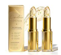 Kivora Lipstick For Older Women, Kivora Signature Lipstick, PH Lipsticks Colour Changing, Transparent Colour Changing Lipsticks with Gold Foil, Transfer-Resistant, Long-Lasting 24 Hours Hydration，2PC