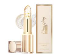 Kivora Rouge à Lèvres,Kivora Lipstick for Older Women,Colour Changing Lipstick,Baume a Levre Qui Réagit Au Ph,Longue Durée Hydratant Feuille D'or Brillant,Changement De Couleur De Température,3.5g