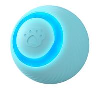 kivrimlarv BOULLE DE Cat Interactive - Jouet Roulant USB Rechargeable Light Up | Boule de Silicone en Mouvement Automatique pour Chatons et Chats, Jeu d'intérieur Intelligent et Compagnon d'exercice
