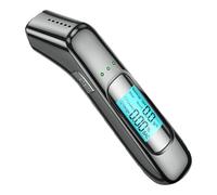 kivrimlarv Breathalyzers for Alcohol, Alcohol Breathalyzer, Digital LCD Display Tester, High Precision Alcohol Detector with Digital LCD Display for Safe Driving, Portable Alcohol Detection Tester