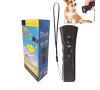 kivrimlarv Butée d'écorce - Silencieux ultrasonique pour chien, correcteur de comportement intelligent pour le dressage, appareil pour animaux domestiques d'intérieur et d'extérieur pour homme et