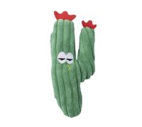 kivrimlarv Cat Chew Toys, Interactive Kitten Plush, Cactus Stuffed Pillow, Soft Chewable Design, Calming Teething Relief, 1 Piece, Exercise Aid for Indoor Cats and Kittens, Tear-Resistant Material