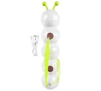 kivrimlarv Cat Toys, Smart Electric Caterpillar Toy with Movement, Interactive Worm Design for Hunting Practice, Stimulating Exercise and Boredom Relief for Indoor Cats Play Use 15.75x3.35x3.54in