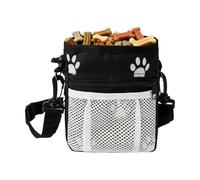 kivrimlarv Dog Training Pouch - Oxford Cloth Pocket with Poop Dispenser | Hands-Free Training Bag for Dogs, Waterproof with Adjustable Belt, Quick-Access Pocket for Treats, 14x6x18.5cm