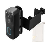kivrimlarv Doorbell Mount, Adjustable Angle Holder for Smart Video Units, No-Drill Camera Bracket for Outdoor Security at Home Business Apartment Dorm Or Renter Use, 5.31x3.07x3.34 inches