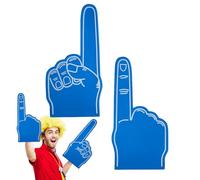 kivrimlarv Foam Hand Pointer - 18 inch Sports Fan Finger for | Soft EVA Foam with Adjustable Handle, DIY Cheerleading Accessory, Game Day Prop for School Events Parties