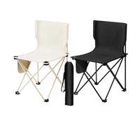 kivrimlarv Foldable Chair Lightweight Lawn Chair Outdoor Stool with Compact Design and Long Lasting Frame for Camping Stadium Fishing Concert Backpacking Patio Beach Travel Events