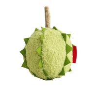 kivrimlarv Jouet en peluche interactif pour chaton - Fruits doux à mâcher - Nettoyage des dents - Réduit l'ennui pour jouer en intérieur - Exercice à mâcher et calmer - 10 x 8,9 x 8,9 cm