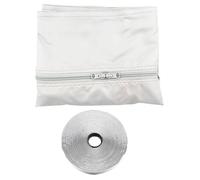 kivrimlarv Kit de fenêtre AC portable, pièces de ventilation d'échappement sans perçage - Kit de joint d'aération de fenêtre à battant AC | Pour chambre à coucher, salon, voyage, appartement, dortoir