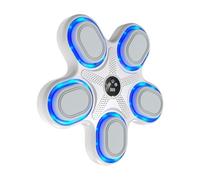 kivrimlarv Music Boxing Machine, Wall Mounted Punching Trainer | Smart Punching Exercise, Wireless Boxing Equipment with Sound Response, Interactive Perfect for Home Gym Workouts Multicolore