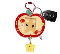 kivrimlarv Picture Keychain - Portable Fashion Accessories | Blank Photo Keychain Holder Portable Accessory Ideal for Teens, Adults, Backpack or Gift Ideas Use, 2.05x2.09in