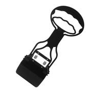 kivrimlarv Pooper Scooper, Foldable Long Handle, Pet Poop Picker, Easy Clean Tool, Portable Yard Garden Cleaner, Outdoor Waste Collector for Lawn Backyard Camping Apartment, 1 Piece