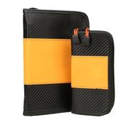 kivrimlarv Porte-monnaie pour leurres de pêche, stockage de grande capacité, matériau imperméable à plusieurs poches, organisateur de pêche portable, idéal pour le camping, les voyages et la pêche en