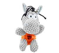 kivrimlarv Puppy Chew Toy, Soft, Plush Squeaky Dog Toy, Interactive Food Leakage Treat Dispenser, Teething Toys for Small & Medium Breed Dogs, 7.87x7.09x3.94 inches