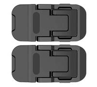 kivrimlarv Rehausseur portable pour ordinateur portable - Petit support d'ordinateur de voyage pour bureau | Nylon renforcé avec support pliable, base élévatrice légère, support ergonomique pour la