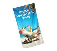 kivrimlarv Sac de serviette de plage 2 en 1 - Absorbant à séchage rapide convertible pour voyage | Drap de bain pliable et résistant au sable, sac à bandoulière pliable, équipement de natation